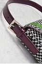 view 8 of 8 Fendi Embroidered Tweed Baguette Shoulder Bag in Multi