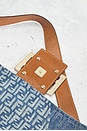 view 8 of 9 Fendi Denim Zucchino Baguette Shoulder Bag in Blue