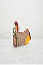 view 4 of 8 Dior Rasta Trotter Double Saddle Bag in Beige