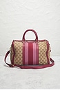 view 2 of 8 Gucci Vintage Web Boston Bag in Beige