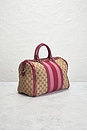 view 4 of 8 Gucci Vintage Web Boston Bag in Beige