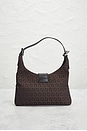 view 3 of 8 Fendi Zucca Shoulder Bag in Brown