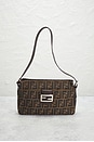 view 2 of 7 Fendi Zucca Shoulder Bag in Brown
