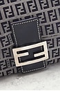view 5 of 9 Fendi Zucchino Mama Baguette Shoulder Bag in Blue