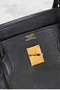 view 6 of 10 Hermes Taurillon Clemence Birkin 40 Le Tournay Handbag in Noir