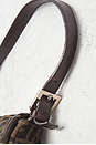 view 8 of 8 Fendi Zucca Mama Forever Baguette Shoulder Bag in Tobacco Brown
