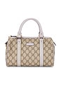 view 1 of 9 Gucci GG Supreme Mini Boston Bag in Beige