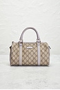 view 2 of 9 Gucci GG Supreme Mini Boston Bag in Beige