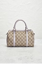 view 3 of 9 Gucci GG Supreme Mini Boston Bag in Beige