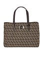 view 1 of 7 Fendi Zucchino Tote Bag in Brown