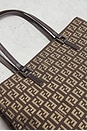 view 7 of 7 Fendi Zucchino Tote Bag in Brown