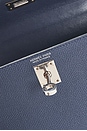 view 6 of 8 Hermes Epsom Kelly 20 Sellier Handbag in Bleu Agate