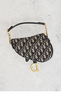 view 3 of 8 Dior Trotter Oblique Mini Saddle Bag in Blue