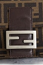 view 6 of 8 Fendi Zucca Baguette Shoulder Bag in Brown