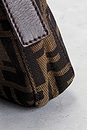 view 8 of 8 Fendi Zucca Baguette Shoulder Bag in Brown