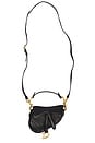 view 1 of 9 Dior Micro Saddle Bag in Black