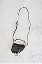 view 2 of 9 Dior Micro Saddle Bag in Black