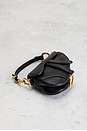 view 4 of 9 Dior Micro Saddle Bag in Black