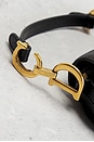 view 8 of 9 Dior Micro Saddle Bag in Black