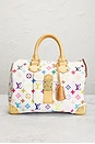 view 2 of 9 Louis Vuitton Monogram Speedy 30 Handbag in White