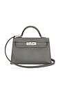 view 1 of 10 Hermes Epsom Kelly 20 Handbag in Gris Meyer