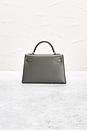 view 3 of 10 Hermes Epsom Kelly 20 Handbag in Gris Meyer