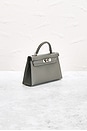 view 4 of 10 Hermes Epsom Kelly 20 Handbag in Gris Meyer