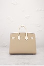 view 3 of 7 Hermes Epsom Birkin 25 Sellier Handbag in Trench & Nata