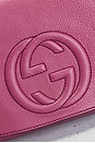 view 8 of 9 Gucci Soho Flap Crossbody Bag in Pink