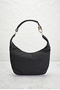 view 3 of 7 Gucci Clasp Hobo Bag in Black