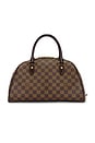 view 1 of 10 Louis Vuitton Damier Ebene Ribera MM Handbag in Brown