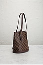 view 4 of 8 Louis Vuitton Damier Ebene Marais Bucket Bag in Brown