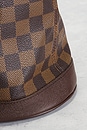 view 8 of 8 Louis Vuitton Damier Ebene Marais Bucket Bag in Brown