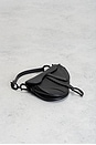 view 4 of 9 Dior Mini Saddle Bag in Black