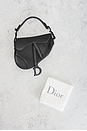 view 9 of 9 Dior Mini Saddle Bag in Black