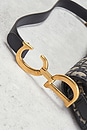 view 8 of 9 Dior Oblique Trotter Saddle Bag in Blue