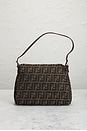 view 3 of 8 Fendi Mama Forever Baguette Shoulder Bag in Brown