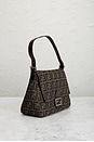 view 4 of 8 Fendi Mama Forever Baguette Shoulder Bag in Brown