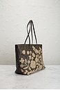 view 4 of 9 Fendi Zucca Roll Tote Bag in Brown