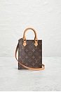 view 2 of 9 Louis Vuitton Monogram Petit Sac Plat Tote Bag in Brown