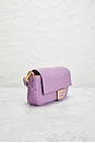 view 4 of 7 Fendi FF 1974 Embossed Re-Edition Baguette Shoulder Bag in Agapanto