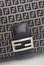 view 5 of 7 Fendi Zucchino Mama Baguette Shoulder Bag in Blue