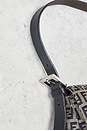 view 7 of 7 Fendi Zucchino Mama Baguette Shoulder Bag in Blue