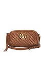 view 1 of 7 Gucci GG Marmont Shoulder Bag in Brown