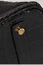 view 7 of 8 Shiny Crocodile Hermes Birkin 35 Handbag in Noir