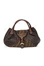 view 1 of 8 Fendi Zucca Spy Handbag in Brown
