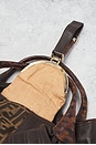 view 7 of 8 Fendi Zucca Spy Handbag in Brown