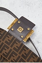 view 7 of 8 Fendi Zucca Mama Baguette Shoulder Bag in Brown