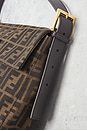 view 8 of 8 Fendi Zucca Mama Baguette Shoulder Bag in Brown