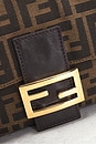 view 5 of 7 Fendi Zucca Baguette Shoulder Bag in Brown